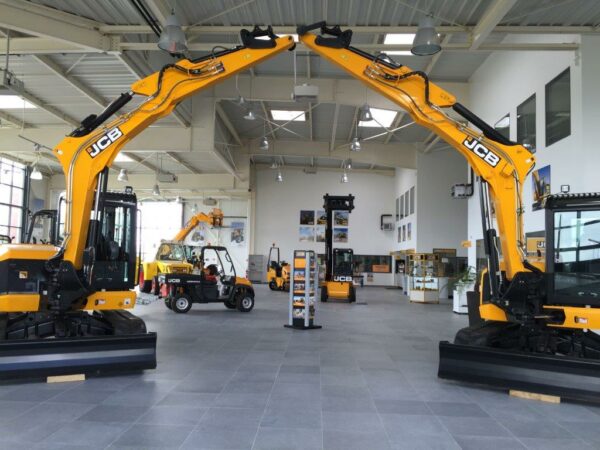 Showroom JCB Ateliers Caugant